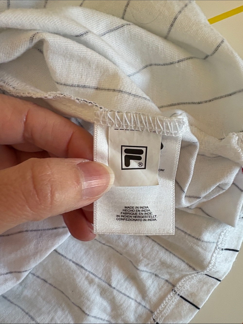 FILA BB1 Classic Vintage Style Striped Polo Large Like New Blokecore Retro Sport - Picture 8 of 10
